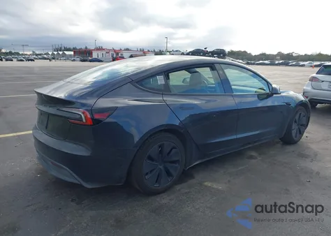 2025 Tesla Model 3 Long Range Rear-Wheel Drive/Standard Rear-Wheel Drive из США, поврежденный, VIN 5YJ3E1EA8SF972696